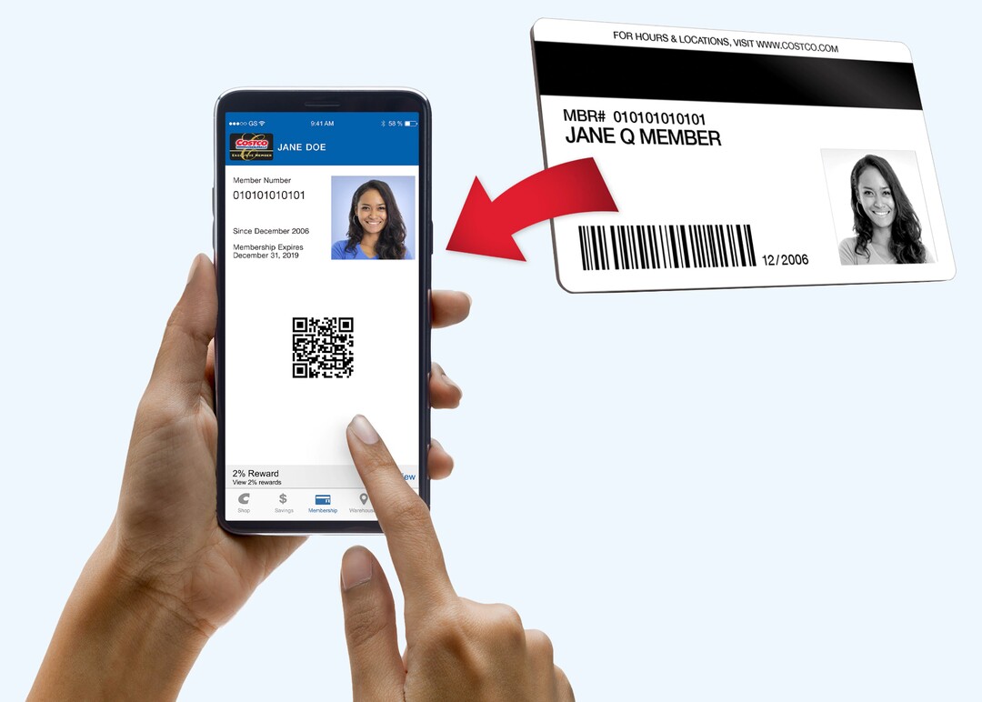 Costco digital membership card